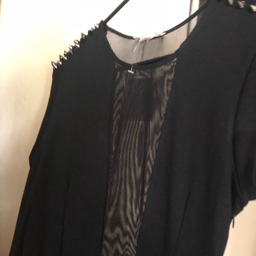 “S” little black dress.